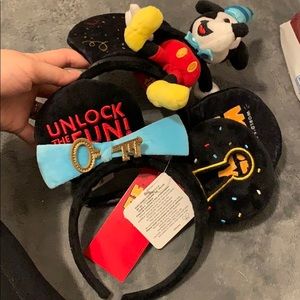 Disney Set of 2 mouse party ears! 50th anniversary
